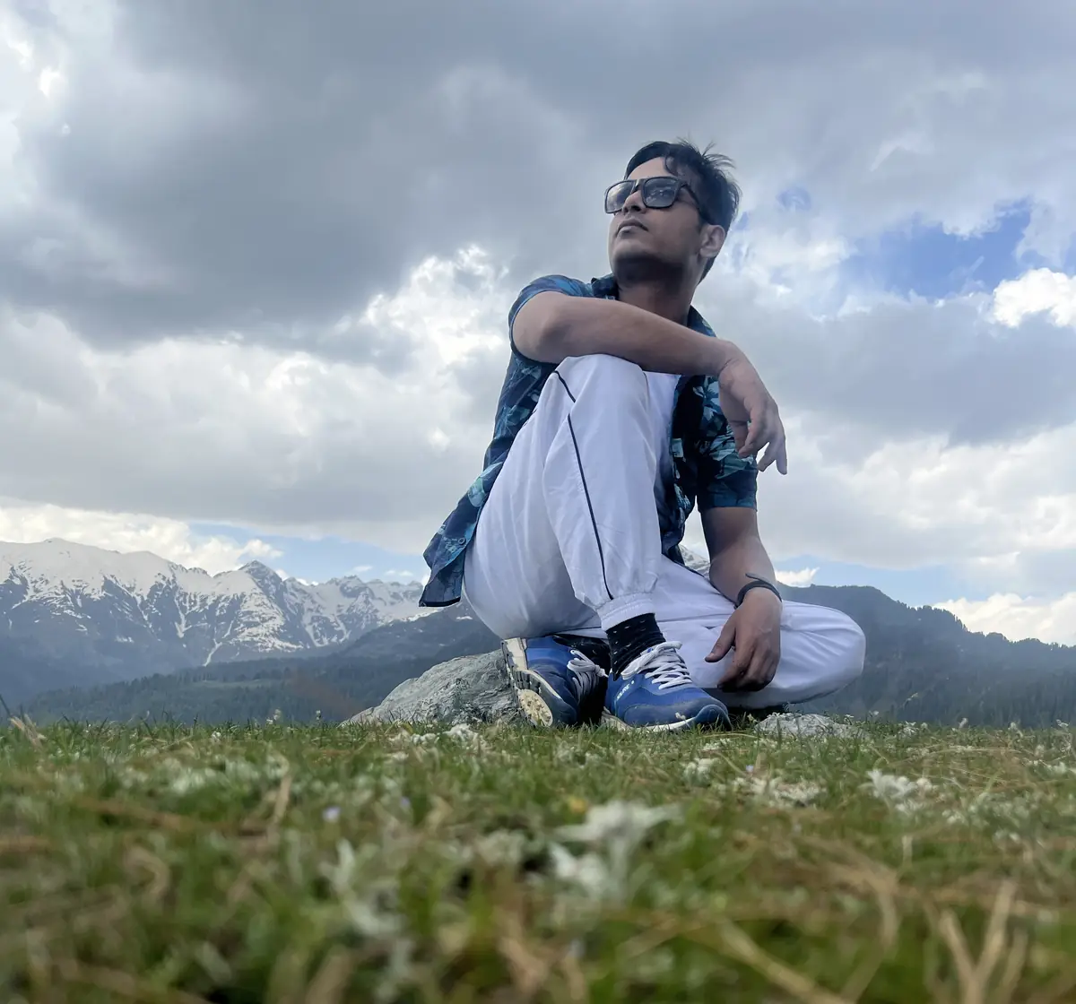 Jahanzaib Lodhi in the mountains of northern Pakistan